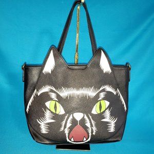 Disney Loungefly Hocus Pocus Thackery Binx Black Cat Handbag - 25th Anniversary